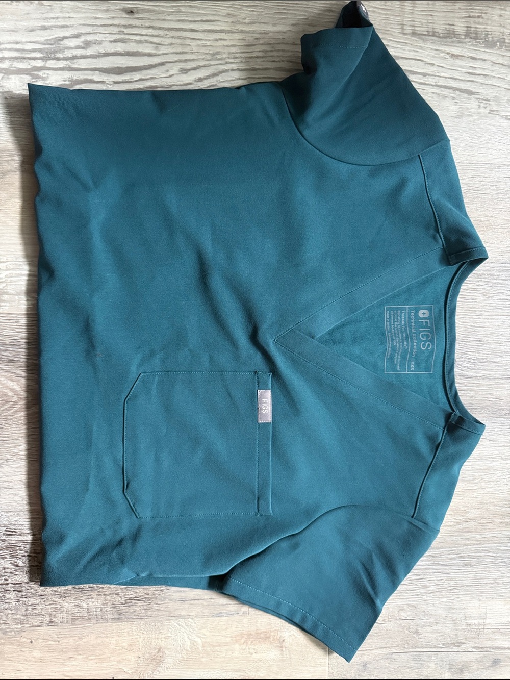Figs XXS Caribbean blue new without tags